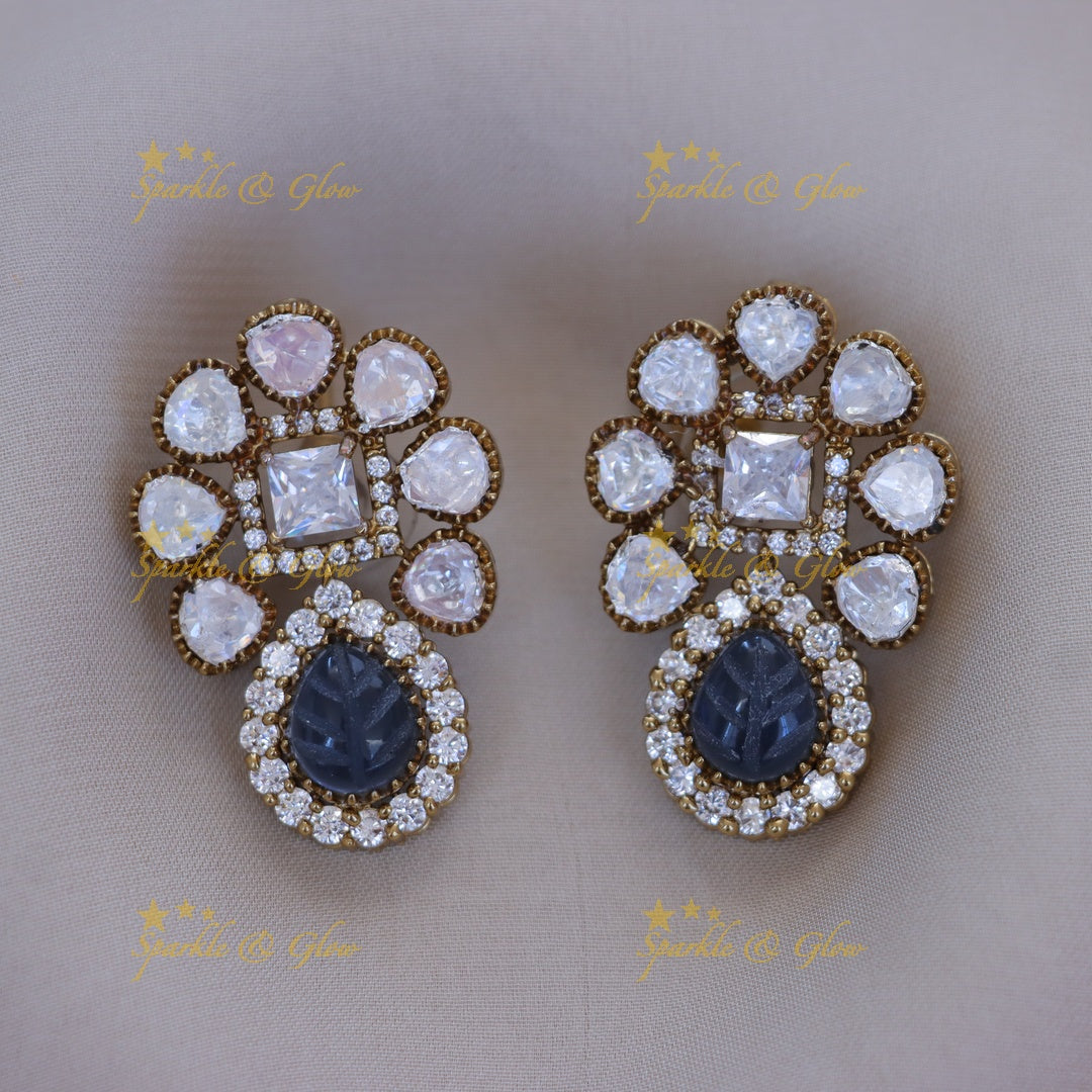 Victorian Floral Drop Necklace - Elegance Redefined