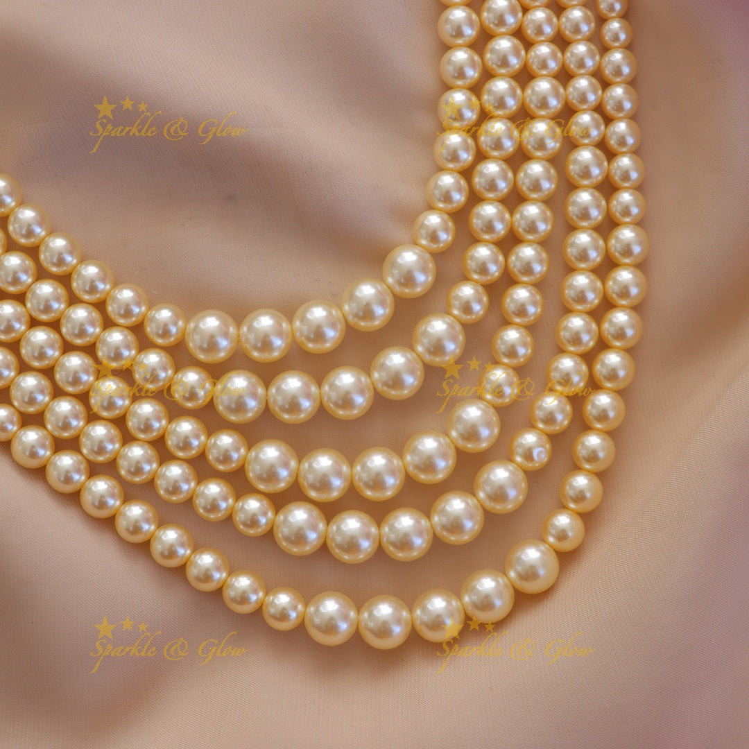 Elegant Pearl Wedding Necklace: Glamour Redefined