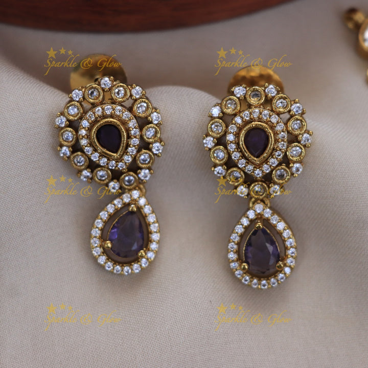 Exquisite Gold Necklace Set for Weddings | Sparkle & Glow