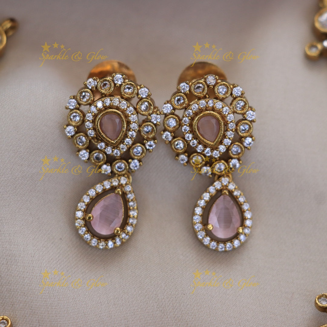 Exquisite Gold Necklace Set for Weddings | Sparkle & Glow