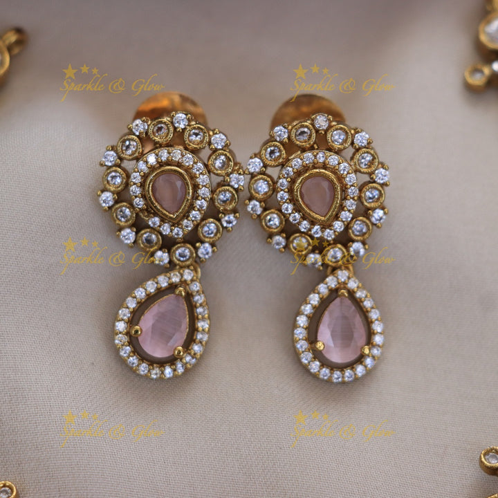 Exquisite Gold Necklace Set for Weddings | Sparkle & Glow