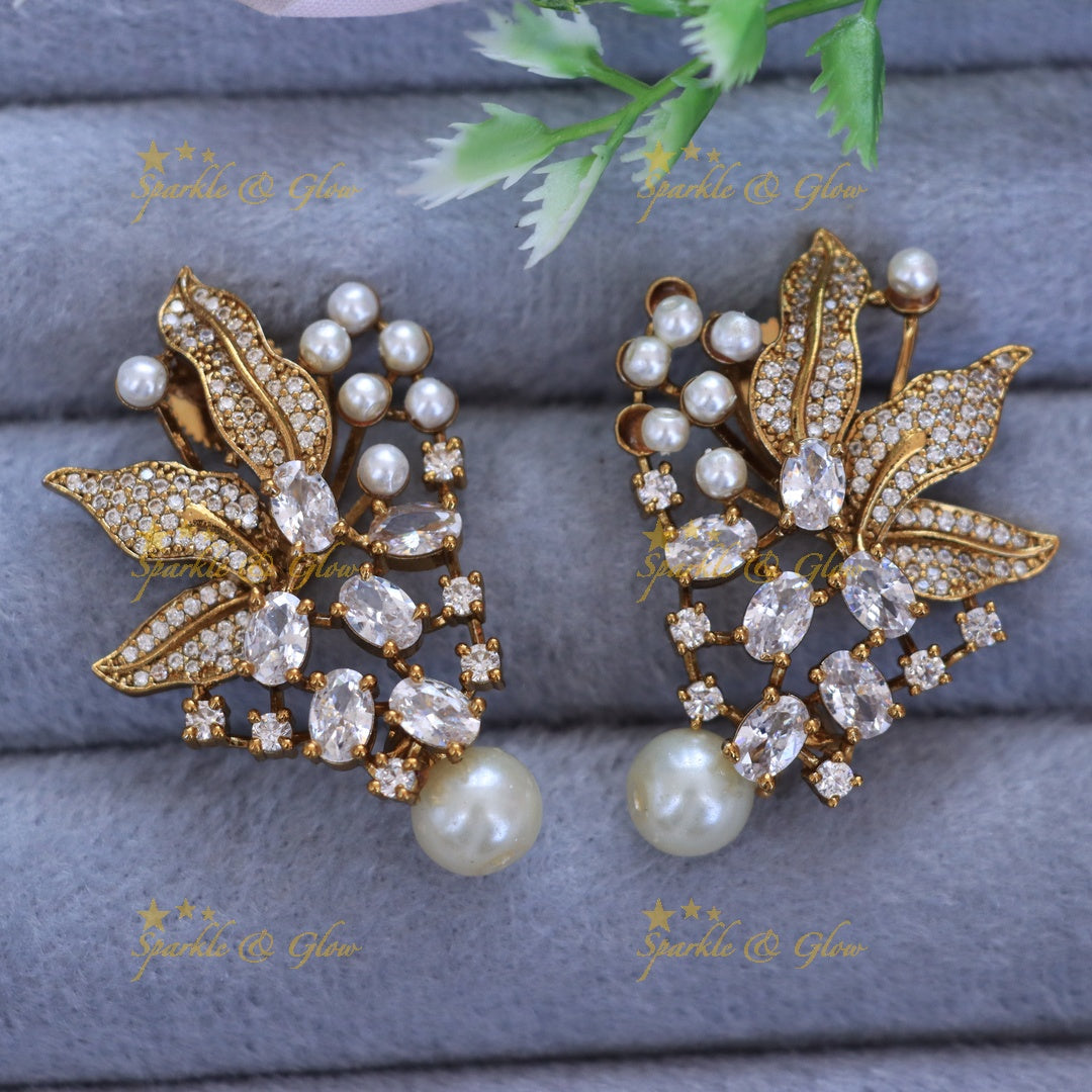 Pearl Butterfly Earrings - Elegant New Arrivals