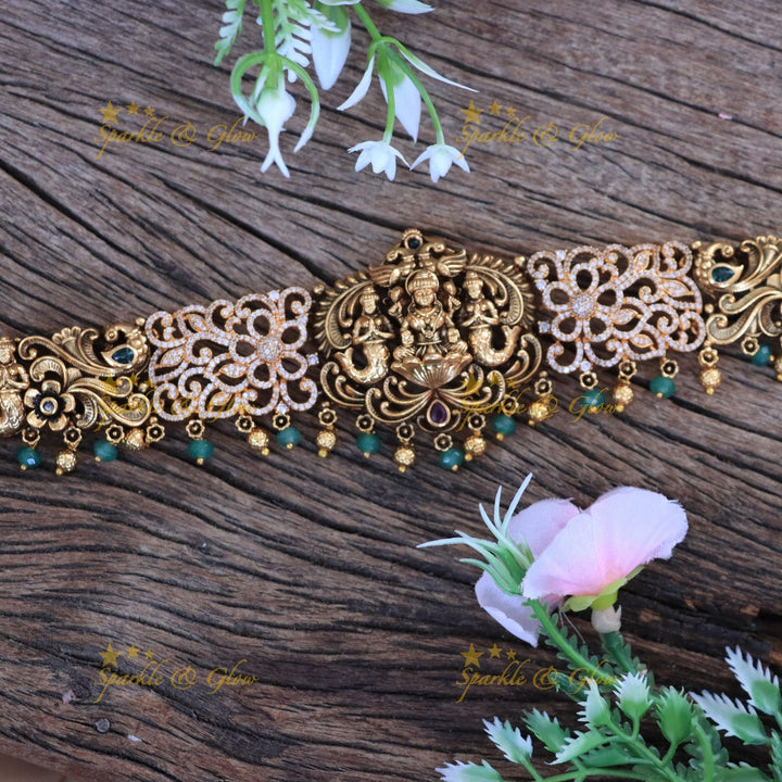 Exquisite Lakshmi Hipchain for Festive Elegance
