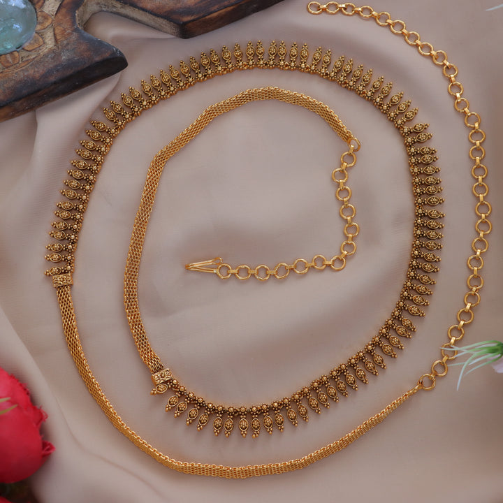 Elegant Gold Hip Chain for Weddings & Festive Charm