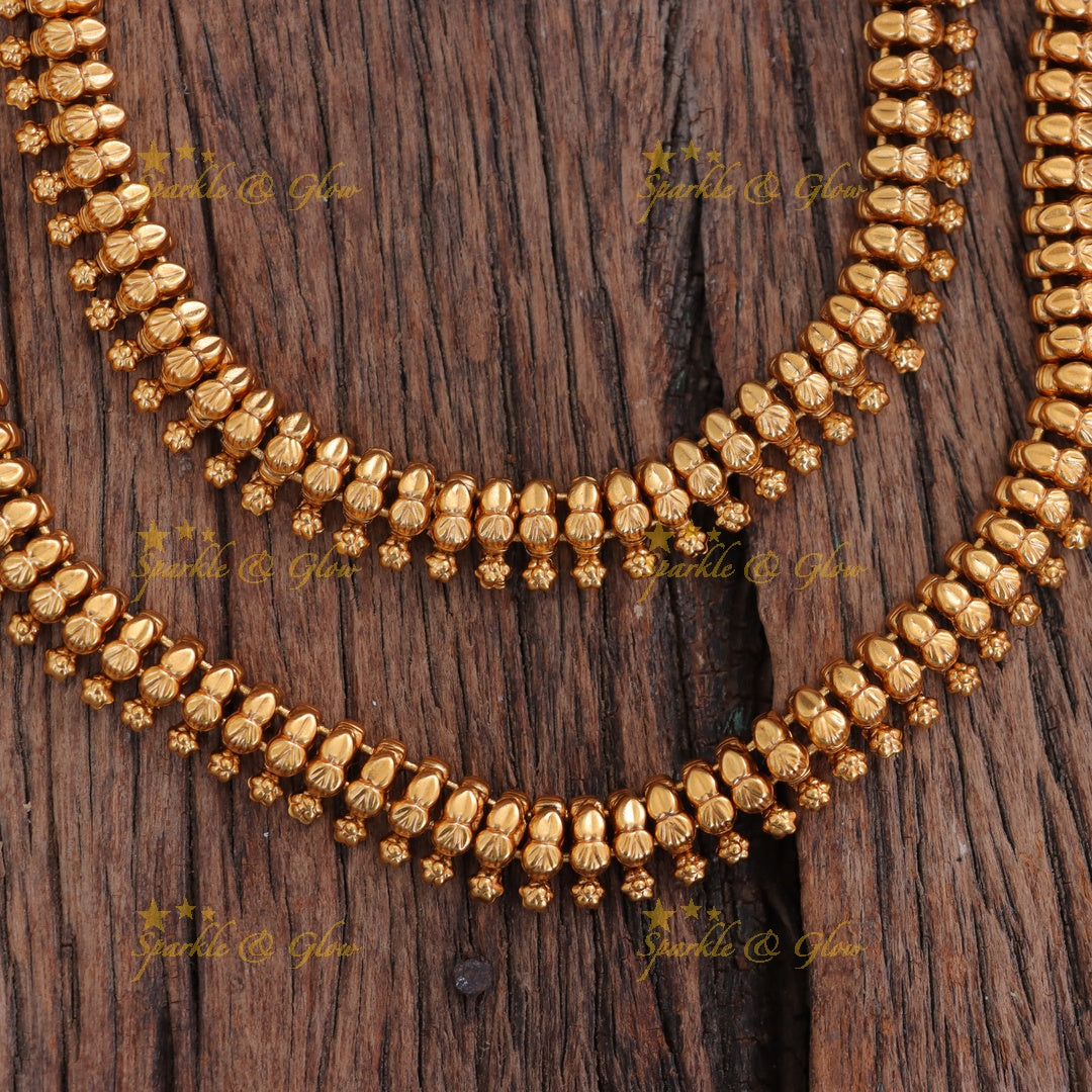 Exquisite Gold Floral Anklet for Weddings & Festivities