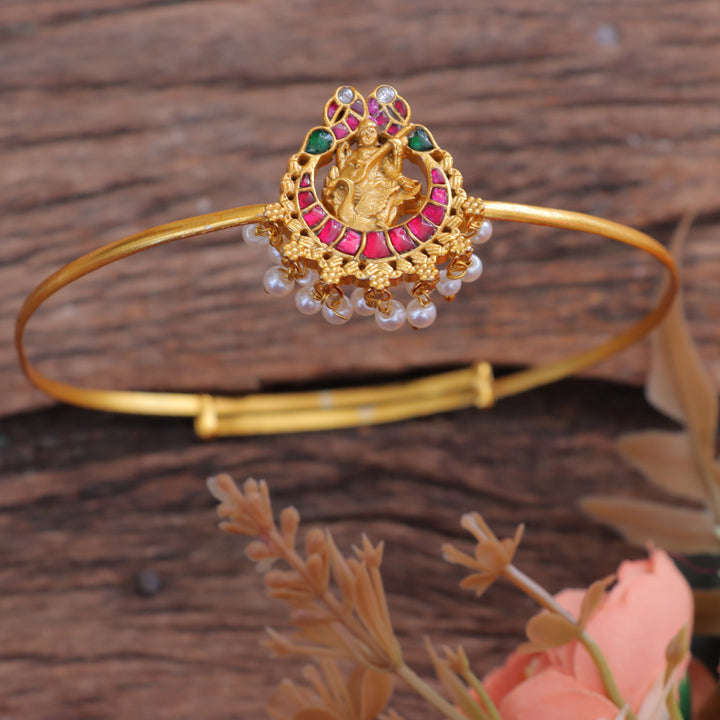 Exclusive Jadau Saraswati Vanki - Festive Elegance