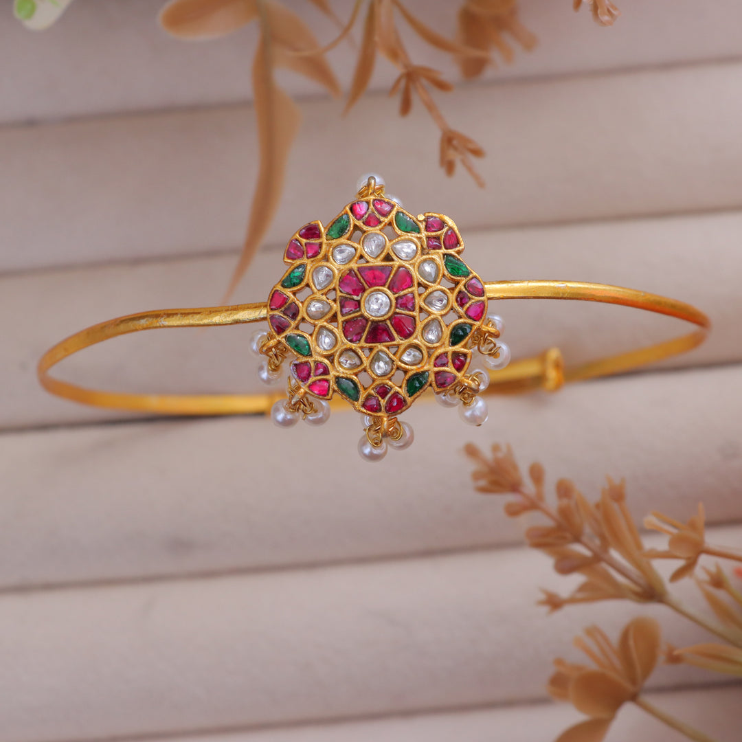 Exquisite Jadau Pearl Vanki - Perfect for Weddings