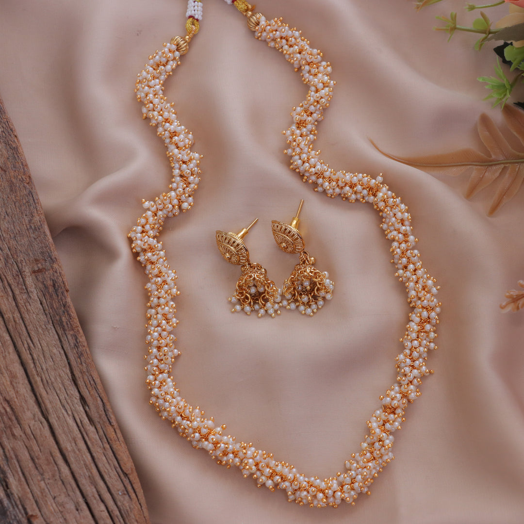 Exquisite Pearl Bridal Necklace Set - New Arrival Elegance