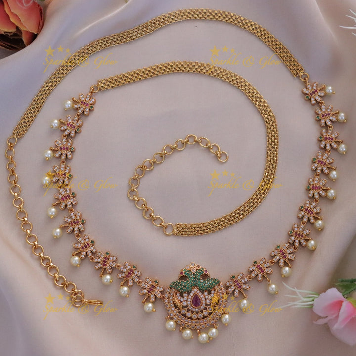 Exquisite Gold Butterfly Hip Chain - Perfect for Weddings