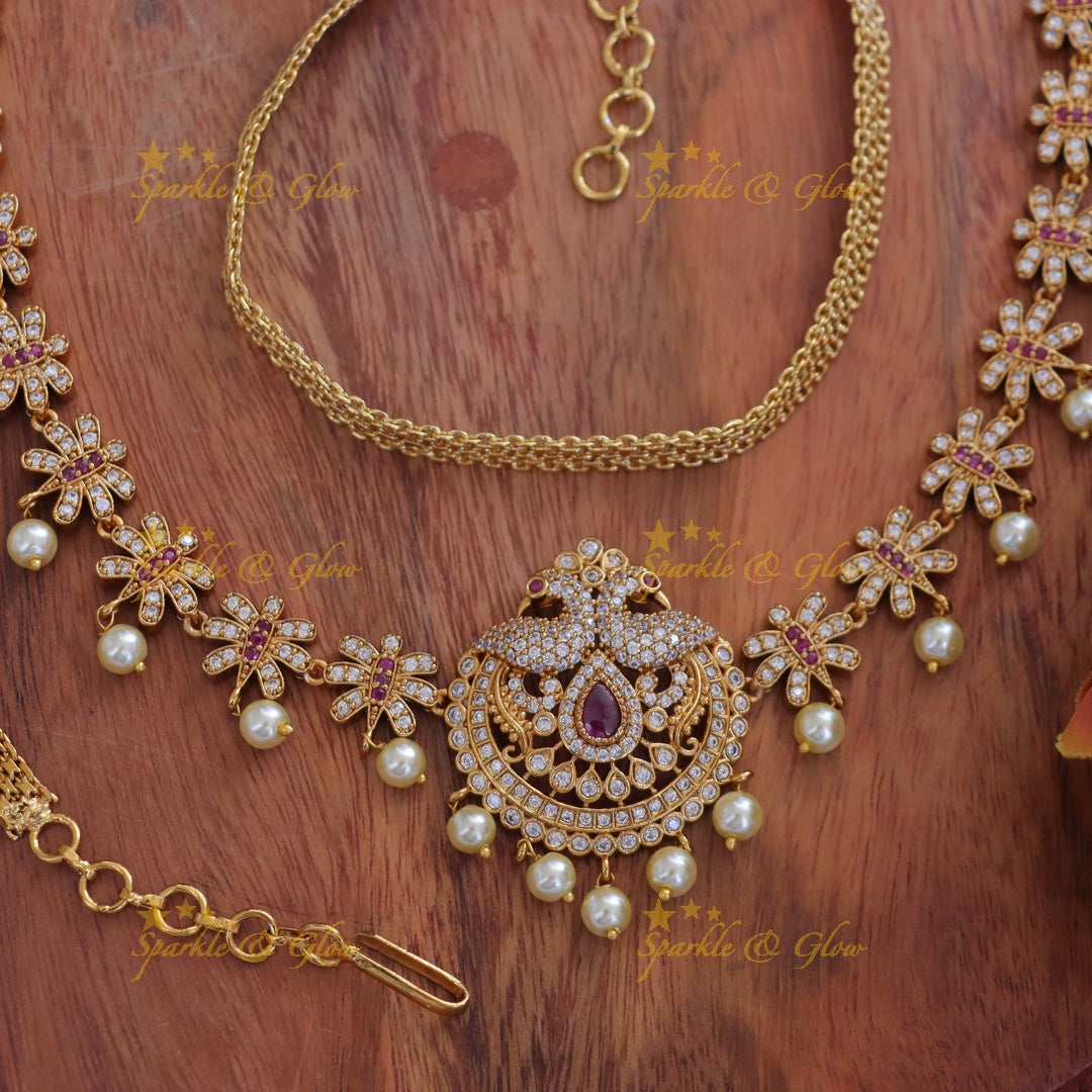 Exquisite Gold Butterfly Hip Chain - Perfect for Weddings