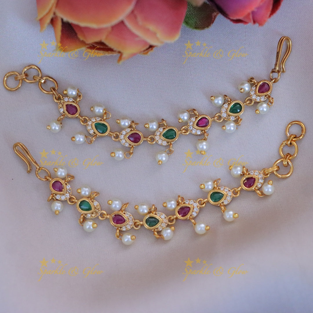 Exquisite Mango Pearl Earrings | Perfect for Weddings