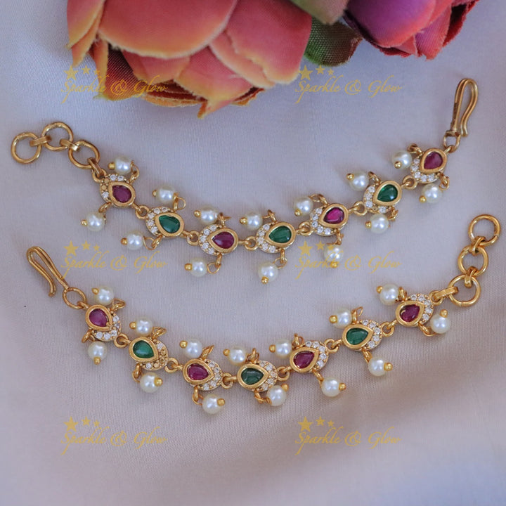 Exquisite Mango Pearl Earrings | Perfect for Weddings