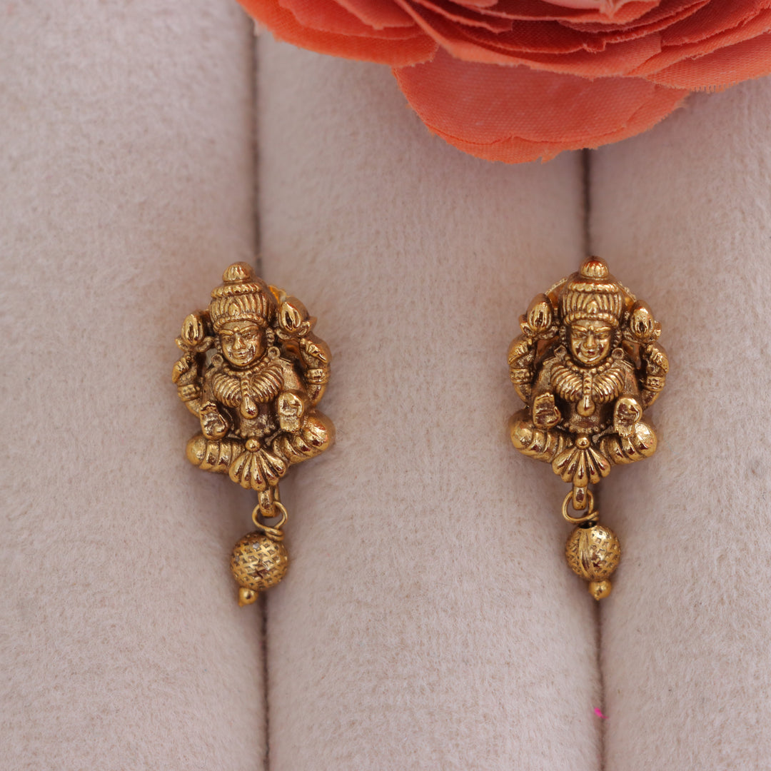 Exquisite Lakshmi Peacock & Elephant Temple Choker Set