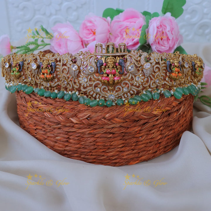 Exquisite Temple Hipbelt for Festive Elegance