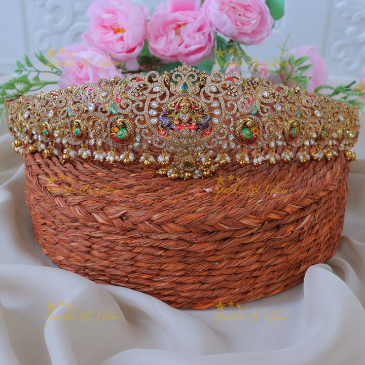 Exquisite Peacock Hipbelt for Weddings & Festivals