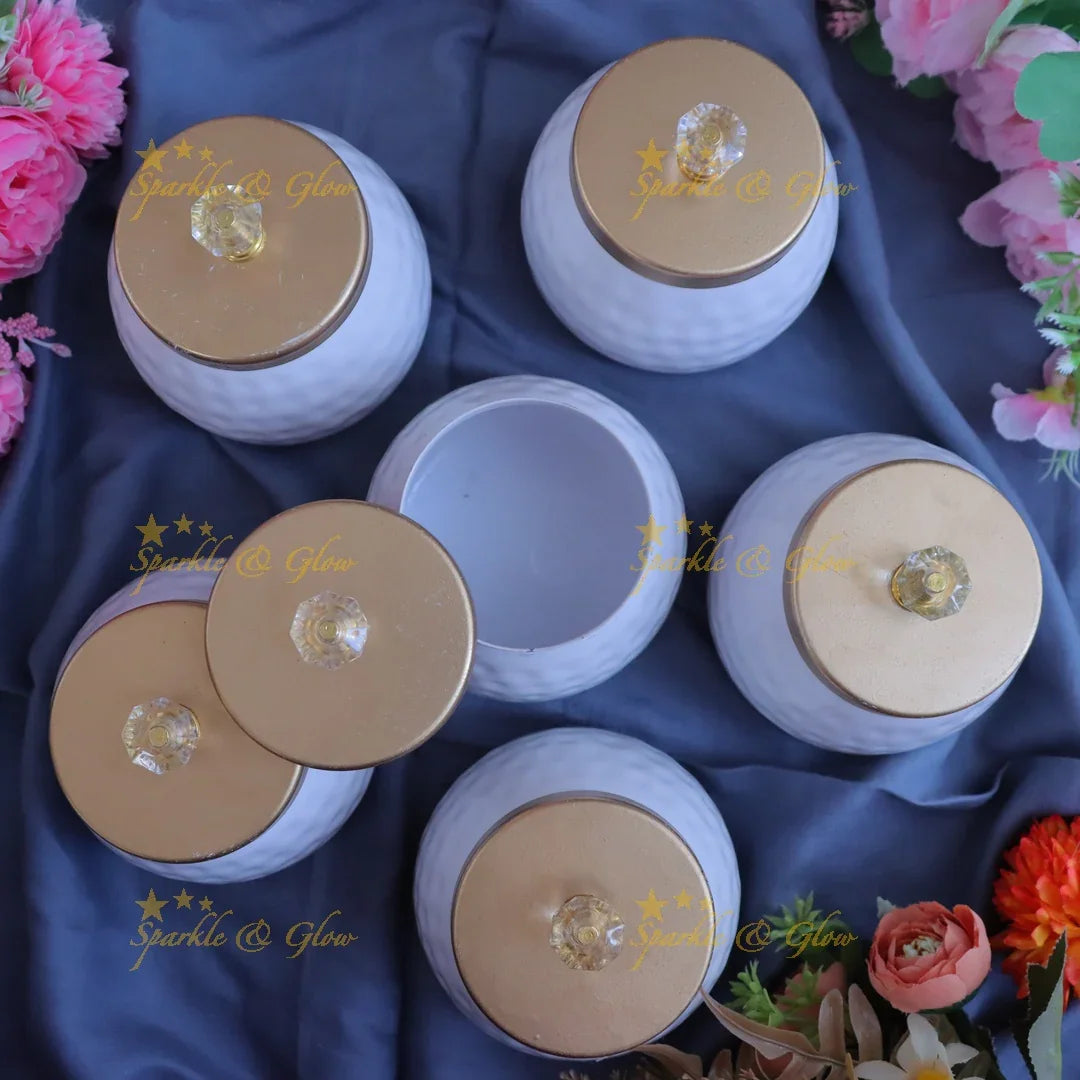 Elegant Jar Set for Memorable Festive Gifting set of 5