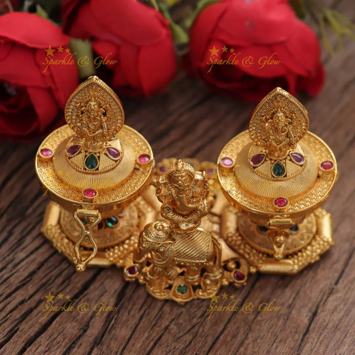 Exquisite Ganesh Kumkum Box – Perfect for Festivals