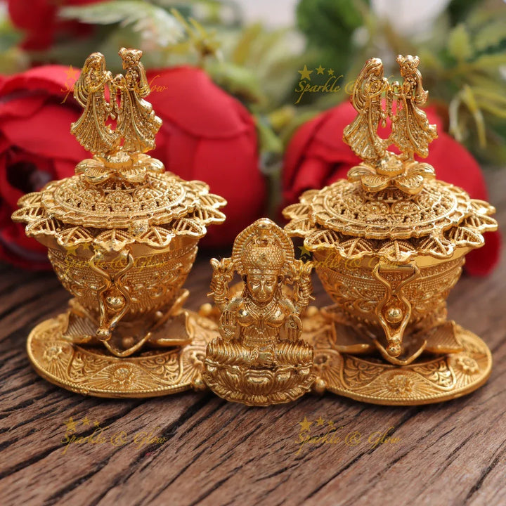 Elegant Kumkum Box for Auspicious Wedding Rituals