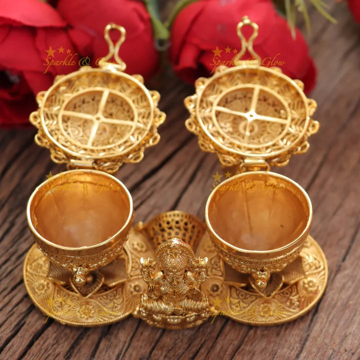 Elegant Kumkum Box for Auspicious Wedding Rituals