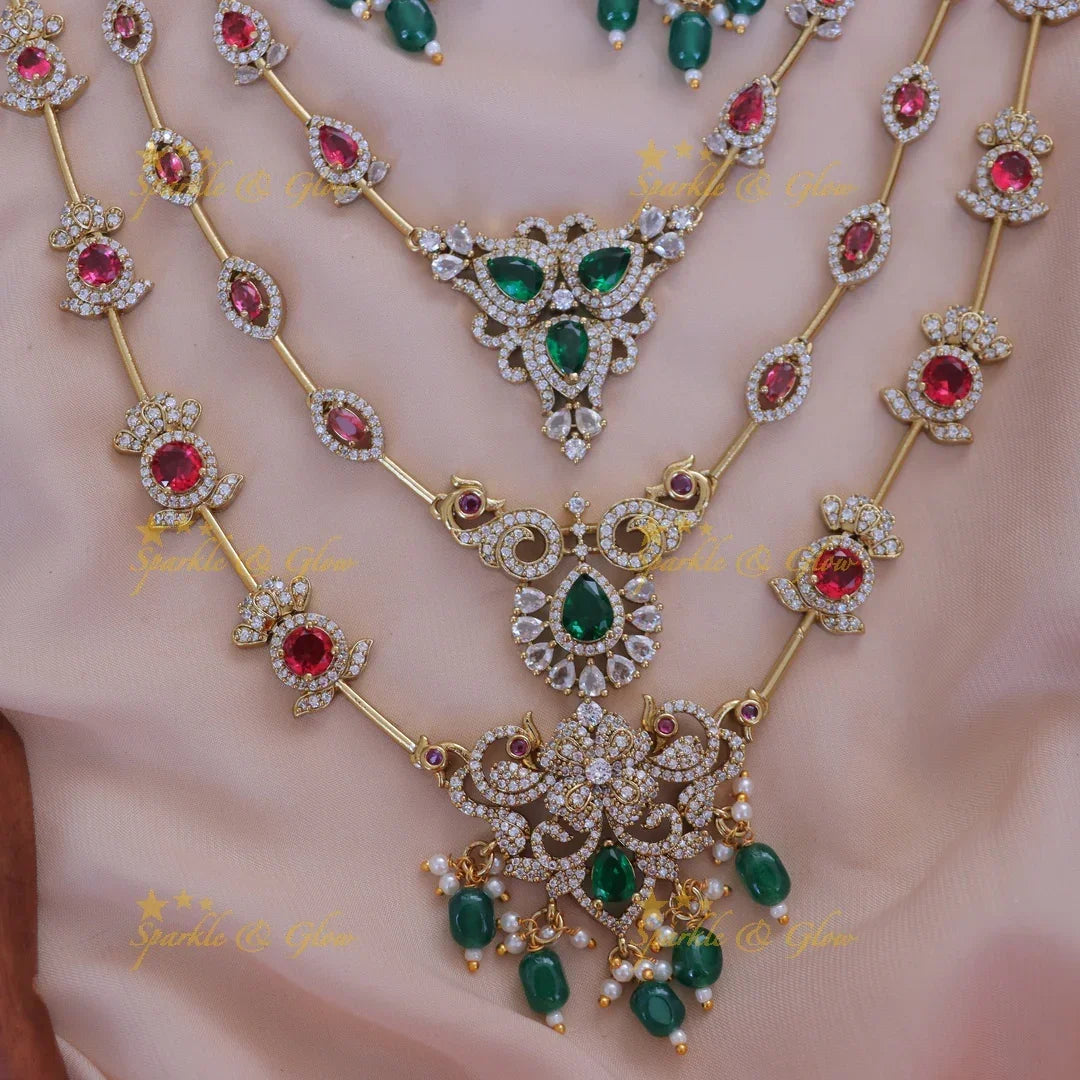 Exquisite Enchanting Peacock Necklace Collection
