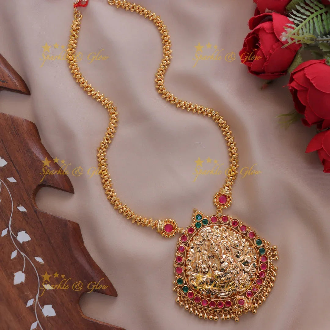 Exquisite Ganesh Gold Necklace for Festivals