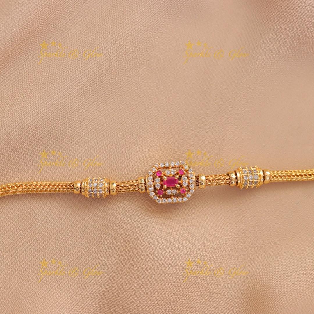 Exquisite Long Gold Mangalsutra Necklace for Elegance