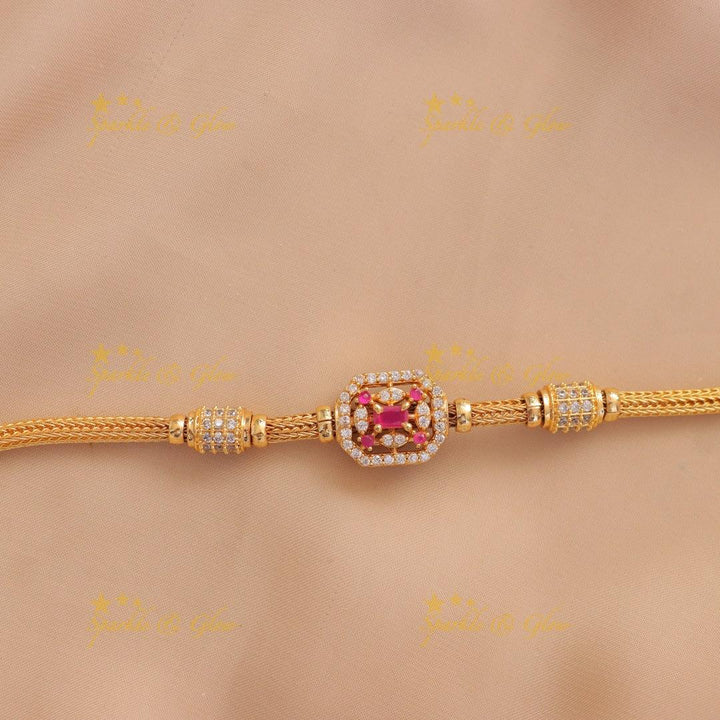 Exquisite Long Gold Mangalsutra Necklace for Elegance