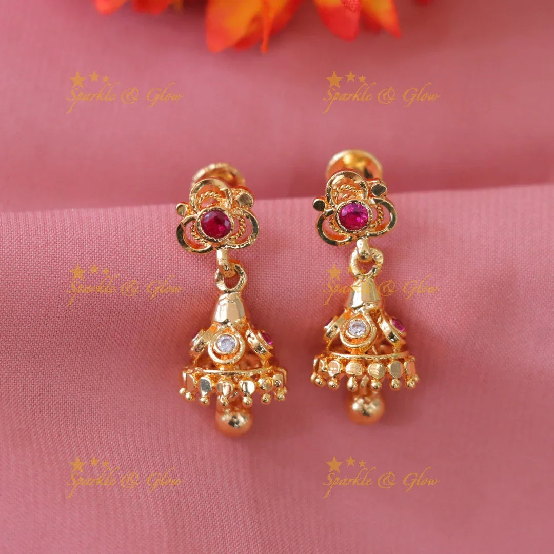 Exquisite Festival Jhumka Earrings - Perfect for Weddings
