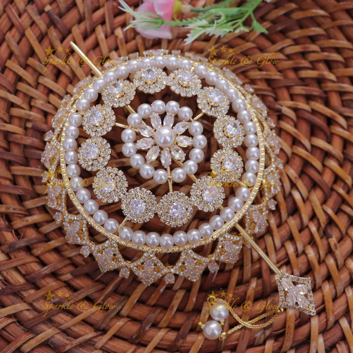 Elegant Pearl Hair Bun Accessories for Weddings