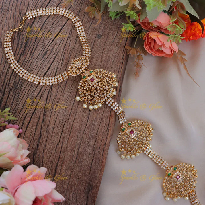 Exquisite Peacock Hairpiece – Perfectly Festive & Elegant