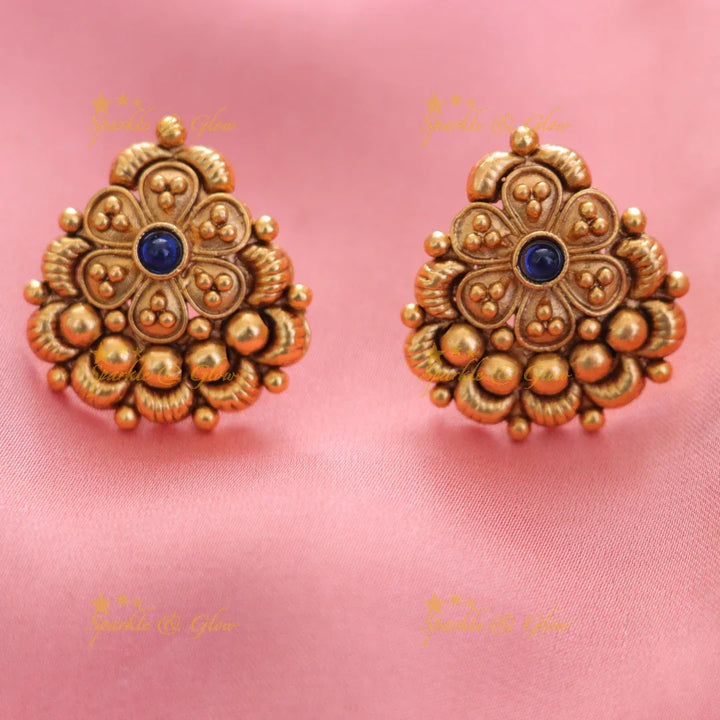 Exquisite Gold Beads Floral Necklace for Celebrations