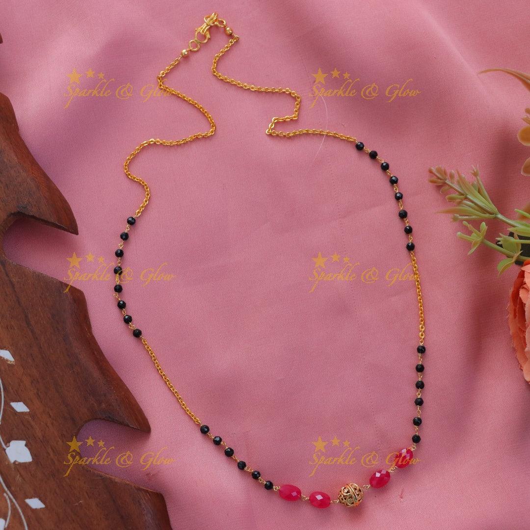 Gold-Alike Mangalsutra - Perfect for Weddings & Festivals