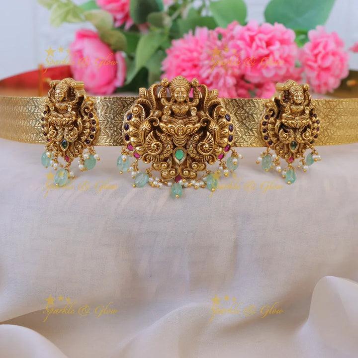 Lakshmi Peacock Hipbelt - Exquisite Indian Jewellery