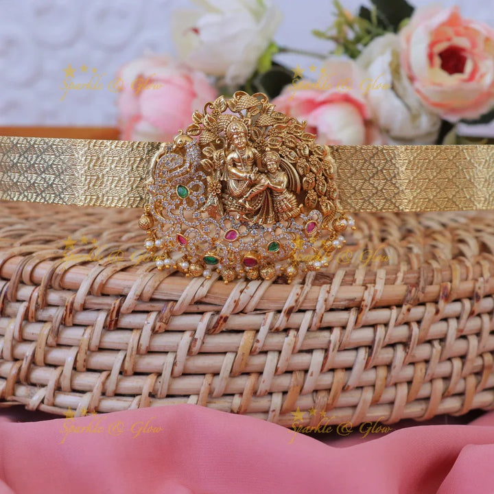 Exquisite Peacock Hipbelt - Perfect for Festive Wear