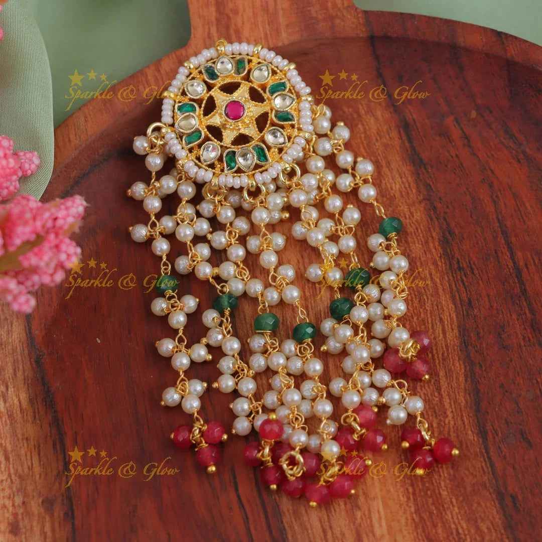 Exquisite Star Floral Pearl Hair Ornament – Sparkle & Glow