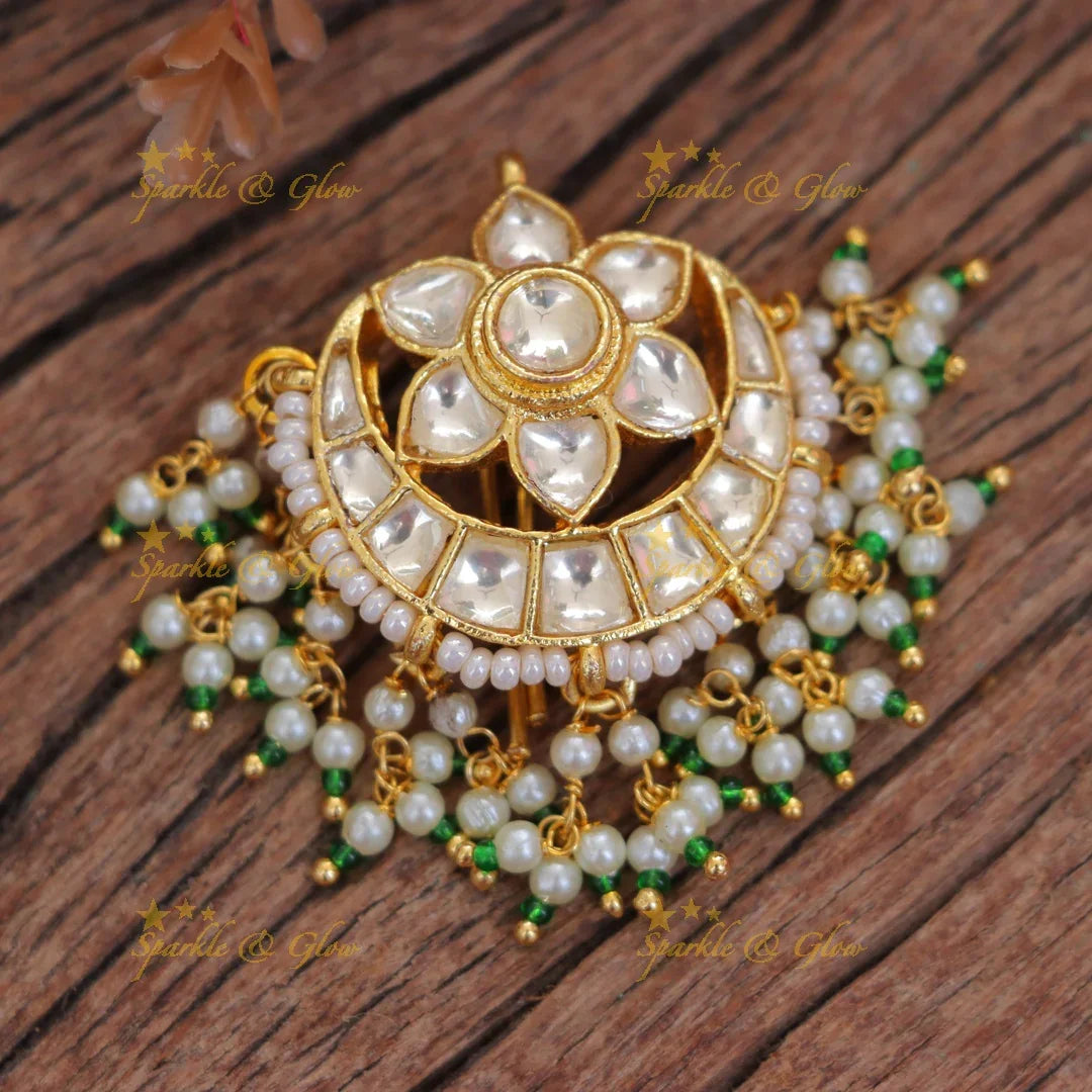 Graceful Gold Finish Jadabilla Hair Accessory