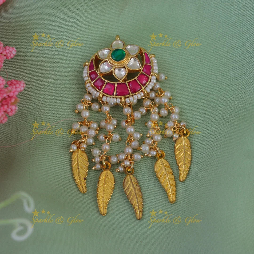 Enchanting Floral Half Moon Jadabilla Hair Accessory