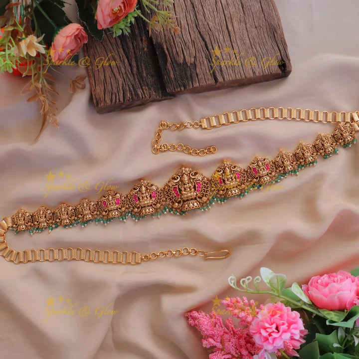 Exquisite Gold Alike Hip Chain for Weddings