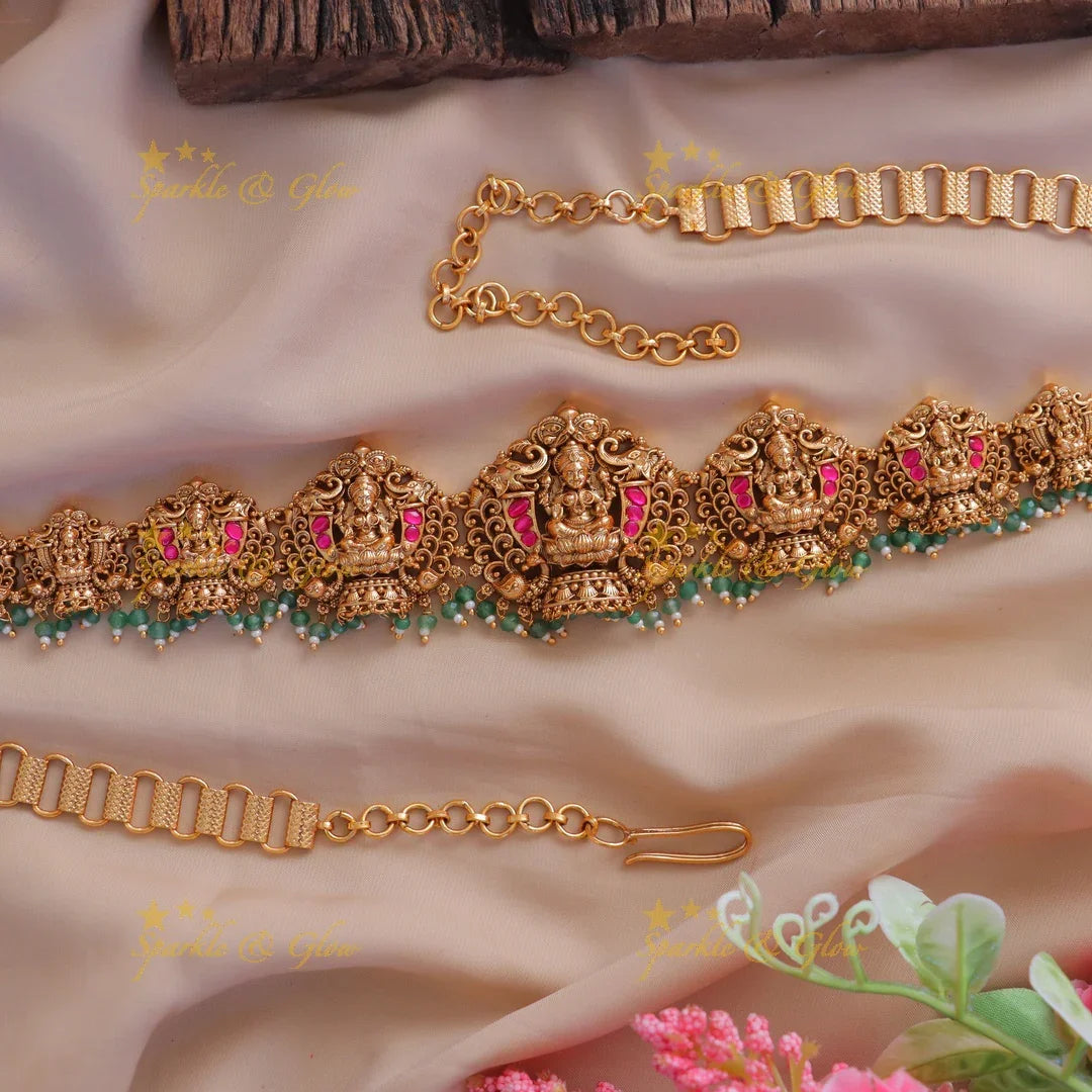 Exquisite Gold Alike Hip Chain for Weddings