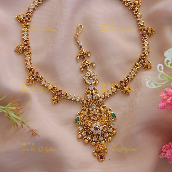 Exquisite AD Bridal Maang Tikka for Your Special Day