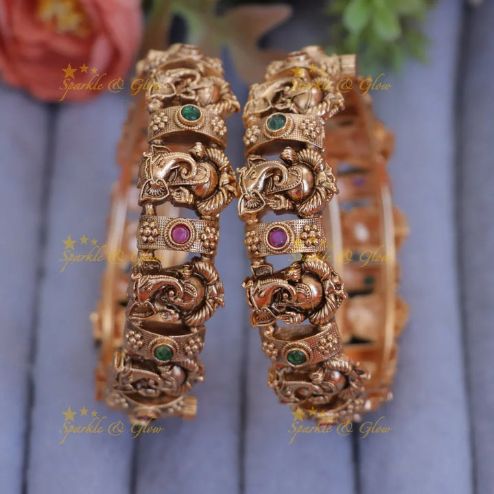 Elegant Ganesha Bangles for Celebrations