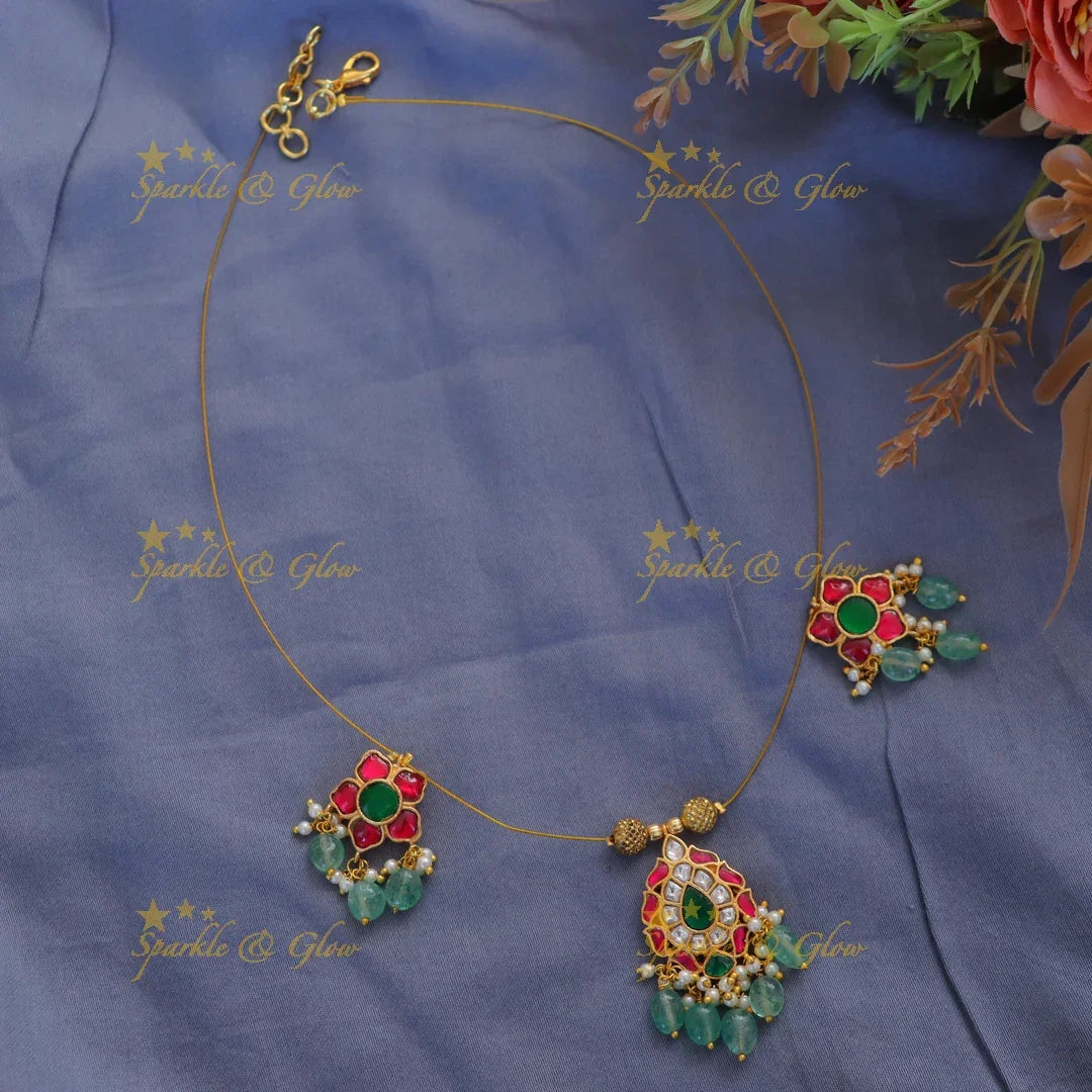 Premium Gold Floral Necklace - Perfect for Every Occasion