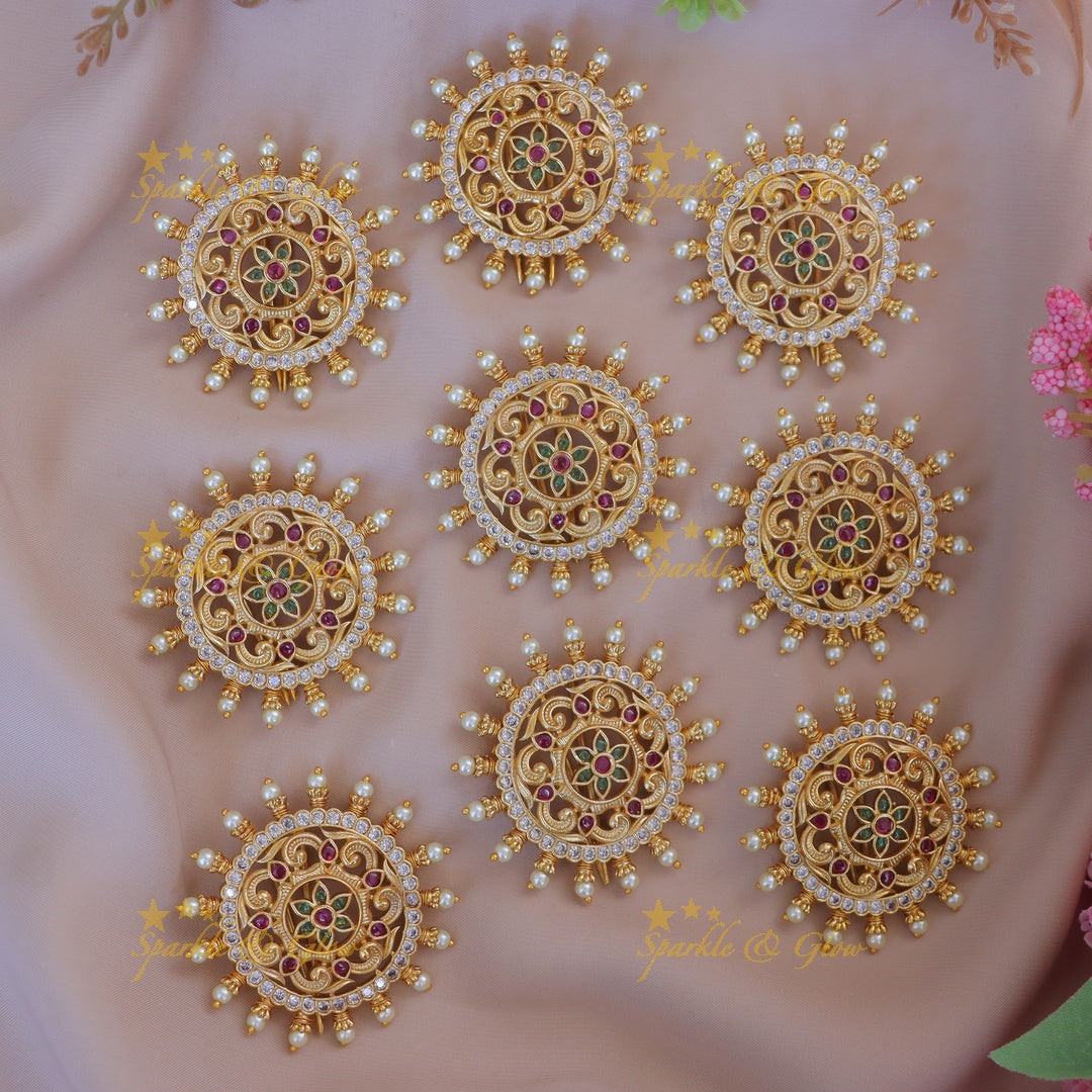 Discover Our Elegant Intricate Floral Pearl Jadabilla