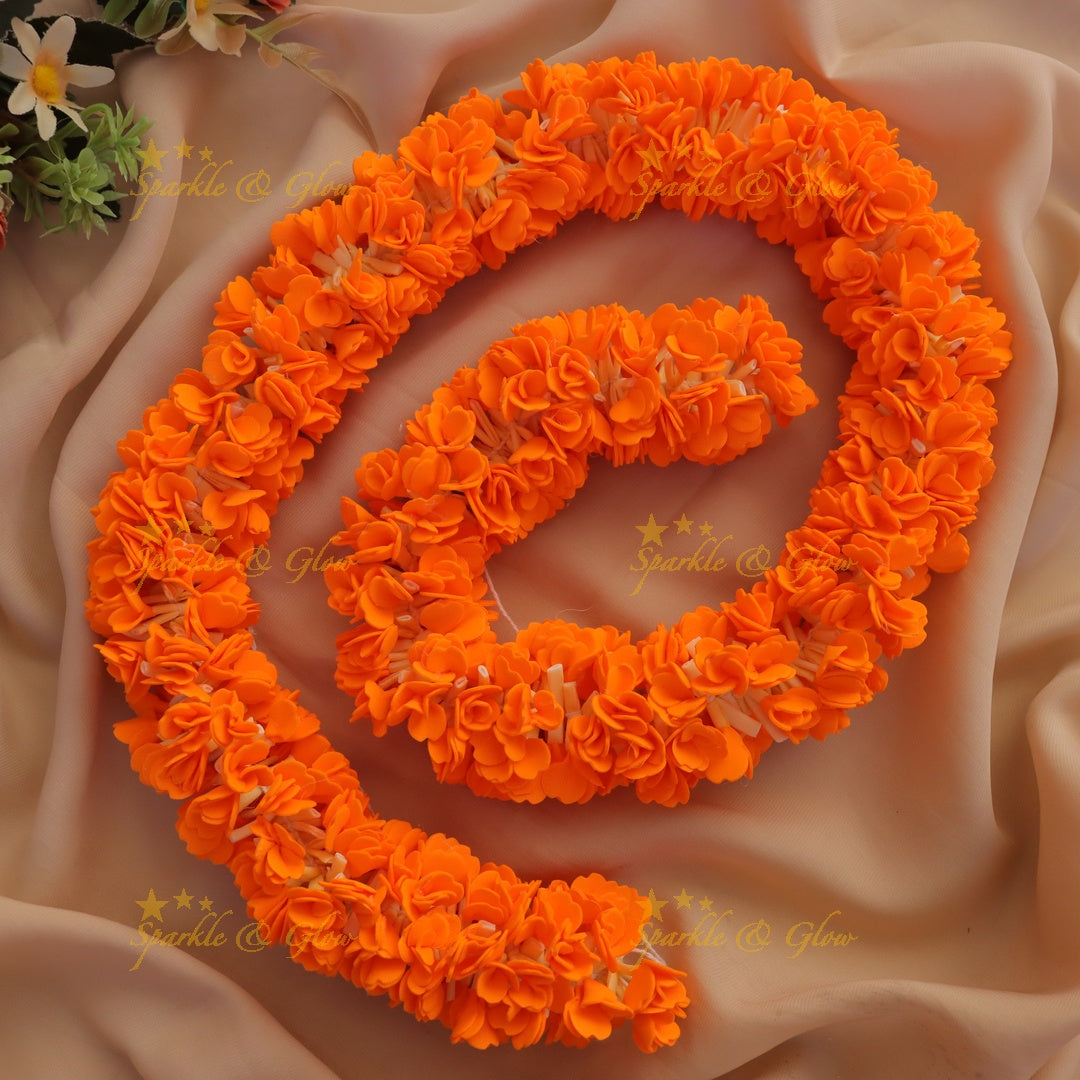 Radiant Floral Gajra for Weddings - 32 Inch Hairpiece