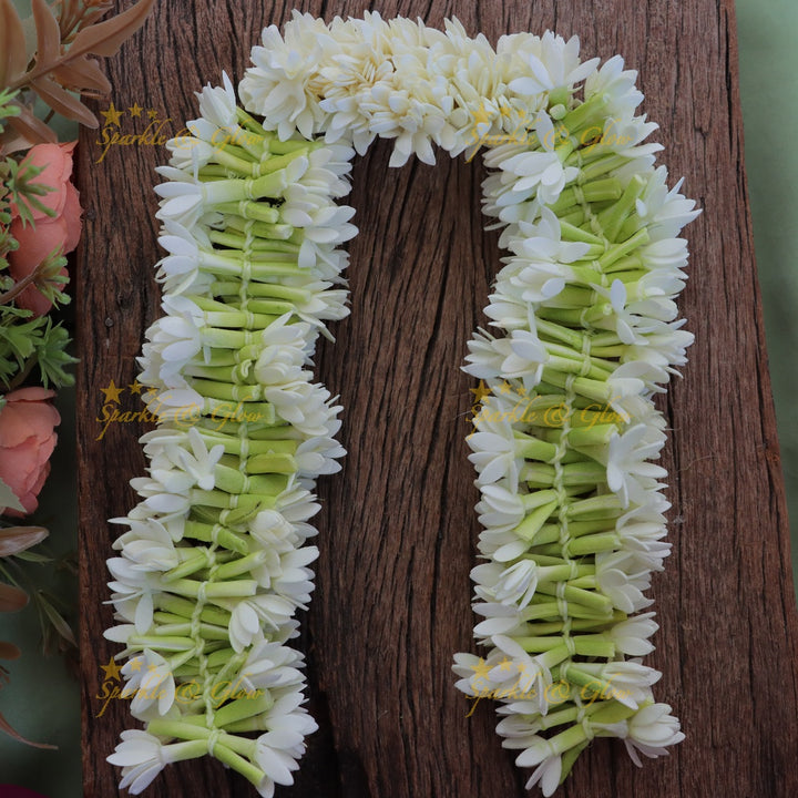 Jasmine Hair Clip: Elegant Wedding & Festive Accessory