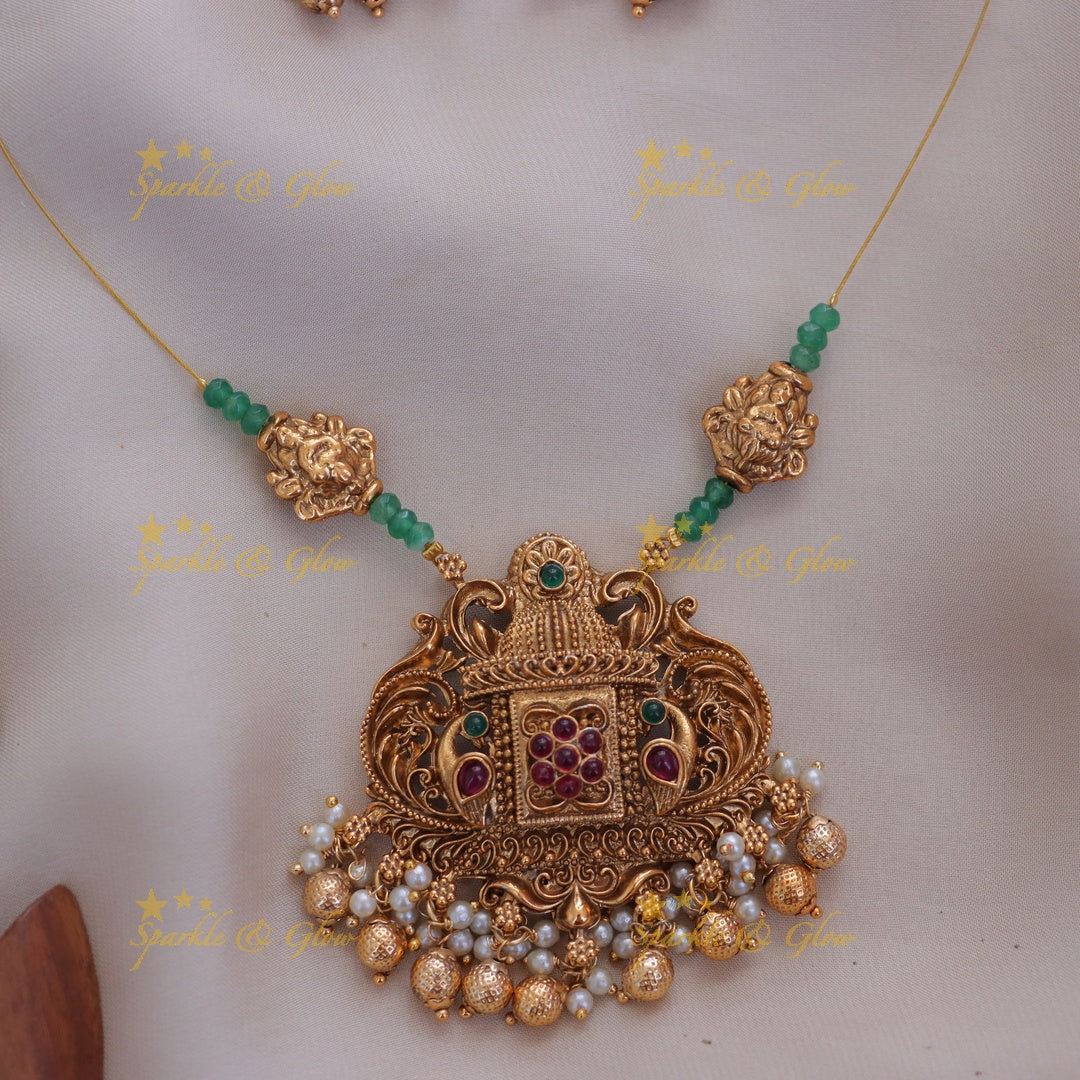 Glamorous Kemp Bridal Necklace for Grand Weddings