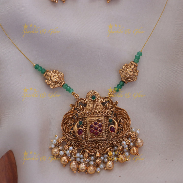 Glamorous Kemp Bridal Necklace for Grand Weddings