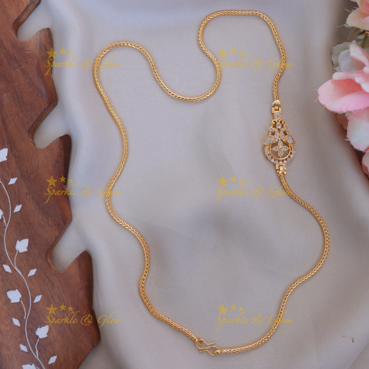Exquisite Floral Mangalsutra Necklace for Weddings