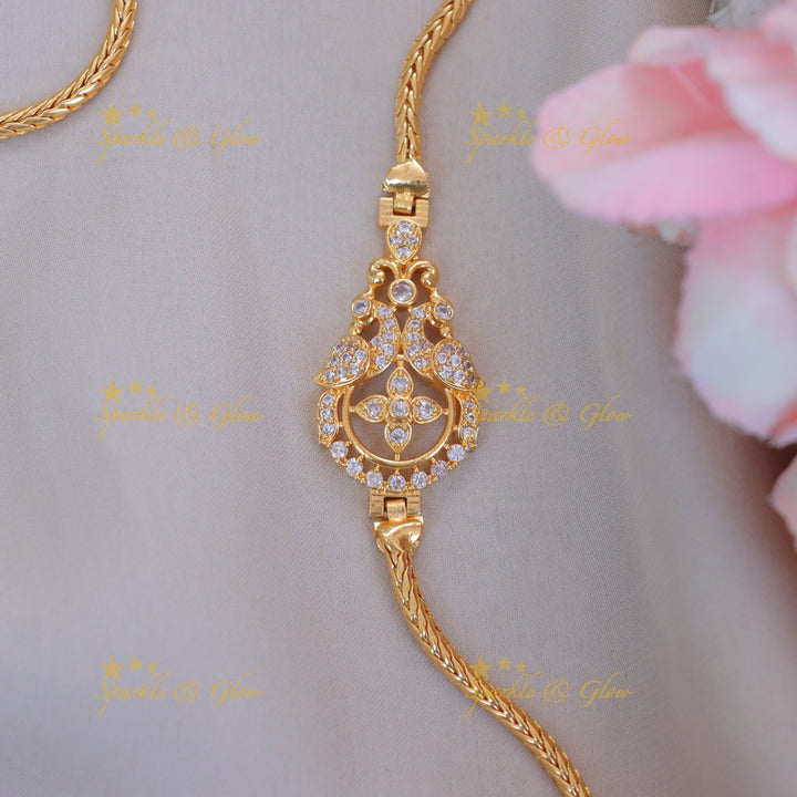 Exquisite Floral Mangalsutra Necklace for Weddings