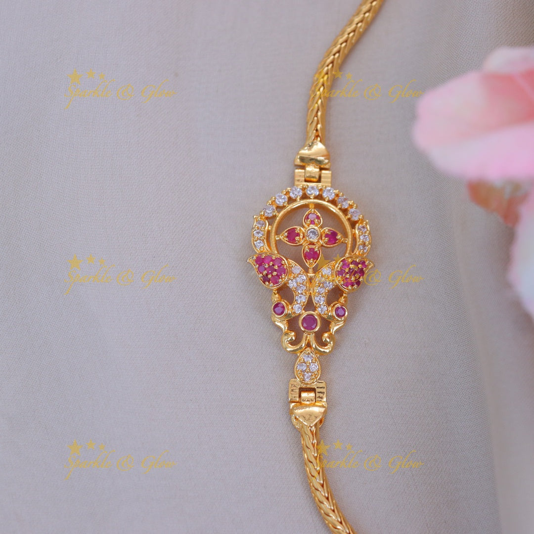 Exquisite Floral Mangalsutra Necklace for Weddings